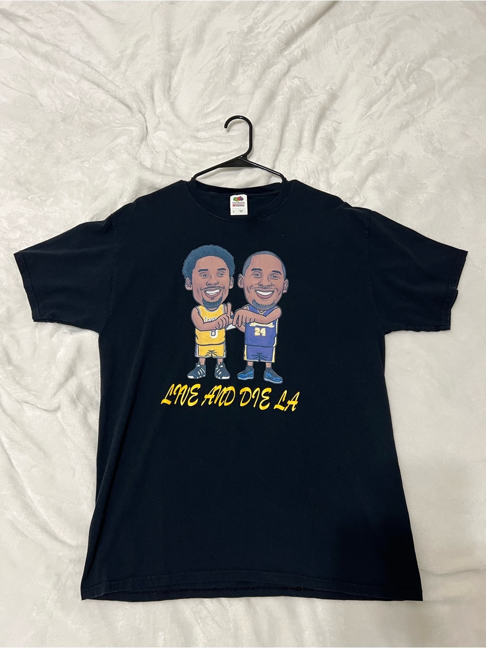 Fruit of the Loom Black Graphic Tee Kobe Bryant